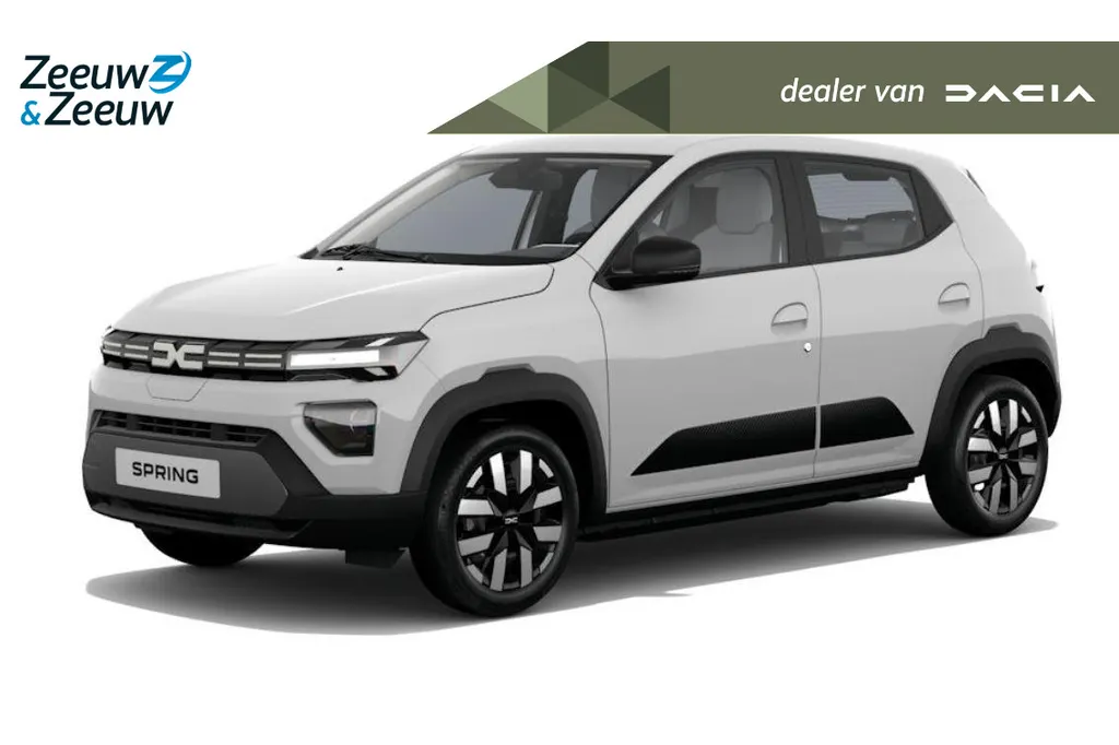 Dacia Spring Expression 70 | Alleen uit voorraad leverbaar! | Vraag naar de voorraad | 3 jaar garantie tot 60.000km | Financier vanaf 2,9 % rente |