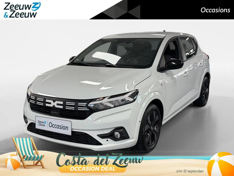 Dacia Sandero 1.0 TCe JOURNEY AIRCO APPLE CARPLAY ANDROID AUTO CRUISE CONTROLE APPLE CARPLAY ANDROID AUTO ZEER MOOIE AUTO