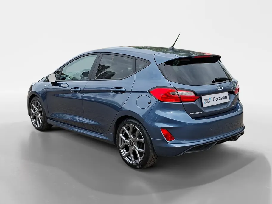 Ford Fiesta 1.0 EcoBoost Hybrid ST-Line 125 pk | Stoel- stuur en voorruitverwarming | Navigatie via Apple Carplay & Android auto | Parkeer sensoren