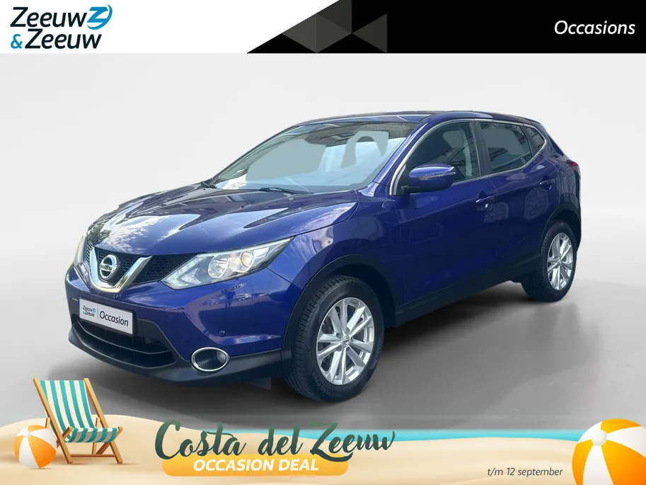 Nissan QASHQAI 1.2 Acenta | Climate | Cruise | Trekhaak | Parkeersensoren | Camera | Navigatie |
