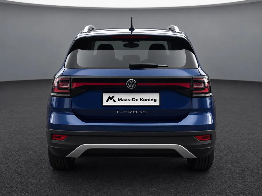Volkswagen T-Cross 1.0 TSI 110pk DSG Style · Apple/Android Car Play · Keyless · Stoelverwarming · Alarmklasse 3 · ACC · P-Sensoren ·