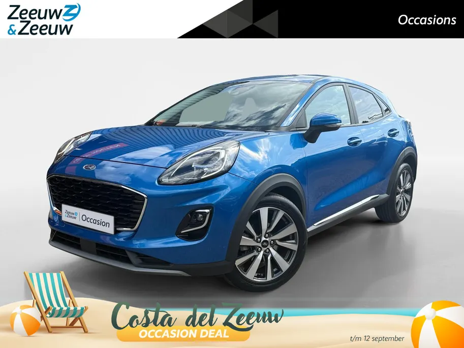 Ford Puma 1.0 EcoBoost Hybrid Titanium X | NL AUTO DEALERONDERHOUDEN | Winter Pack | B&O Audio | Apple Carplay & Android Auto |