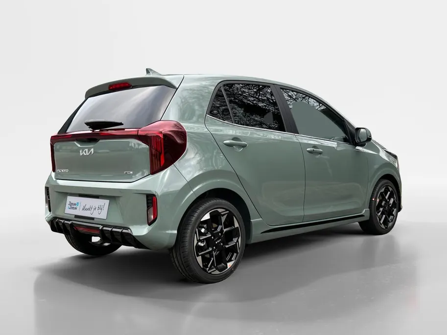 Kia Picanto 1.0 GDi GT-Line PL VANAF 318,- PER MAAND| bel voor info | Zwarte GT-Line bekleding | NU MET €2.000 inruilpremie