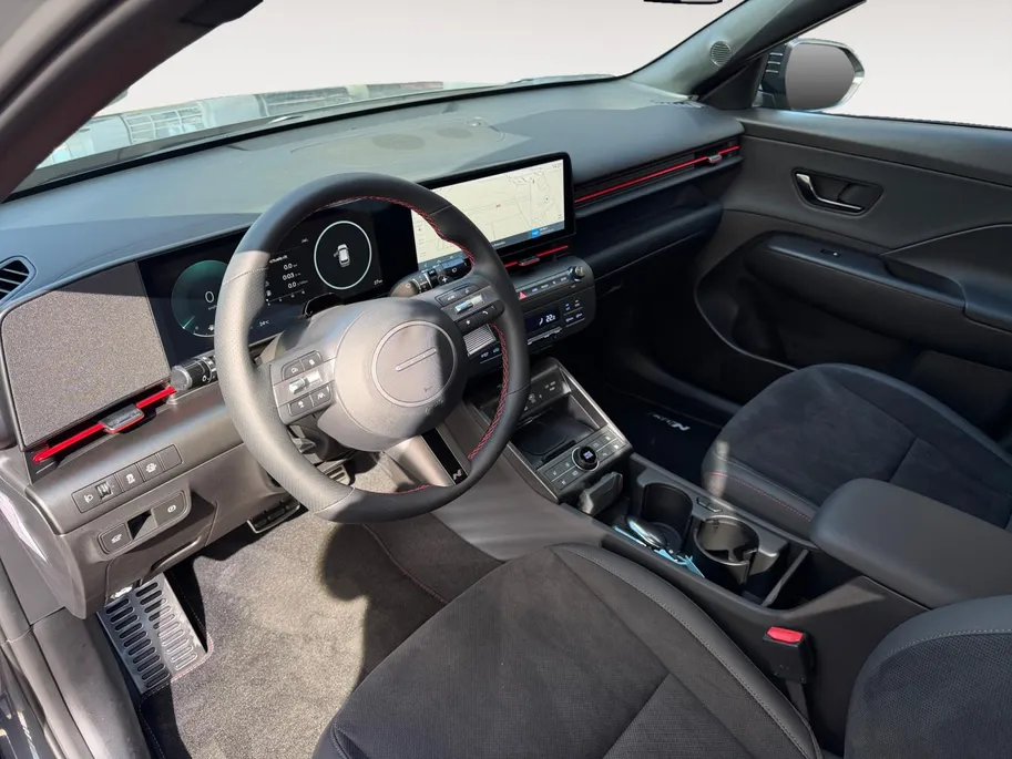 Hyundai Kona 1.6 GDI HEV N Line | Demo | Zeer compleet | Two-tone | Elektrische achterklep | Stoeverwarming & koeling | Stuurverwarming | 360 graden camera |