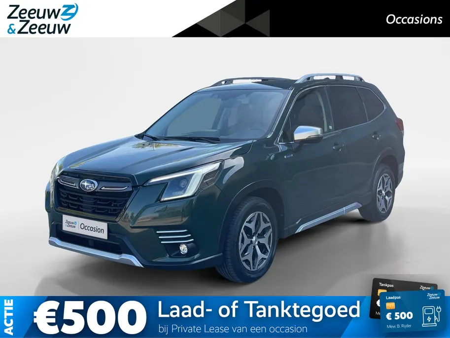 Subaru Forester 2.0i e-BOXER Premium | Navi | Clima | 360° Camera | Elektr. Achterklep | Panoramadak | Leder | Stoelverwarming |