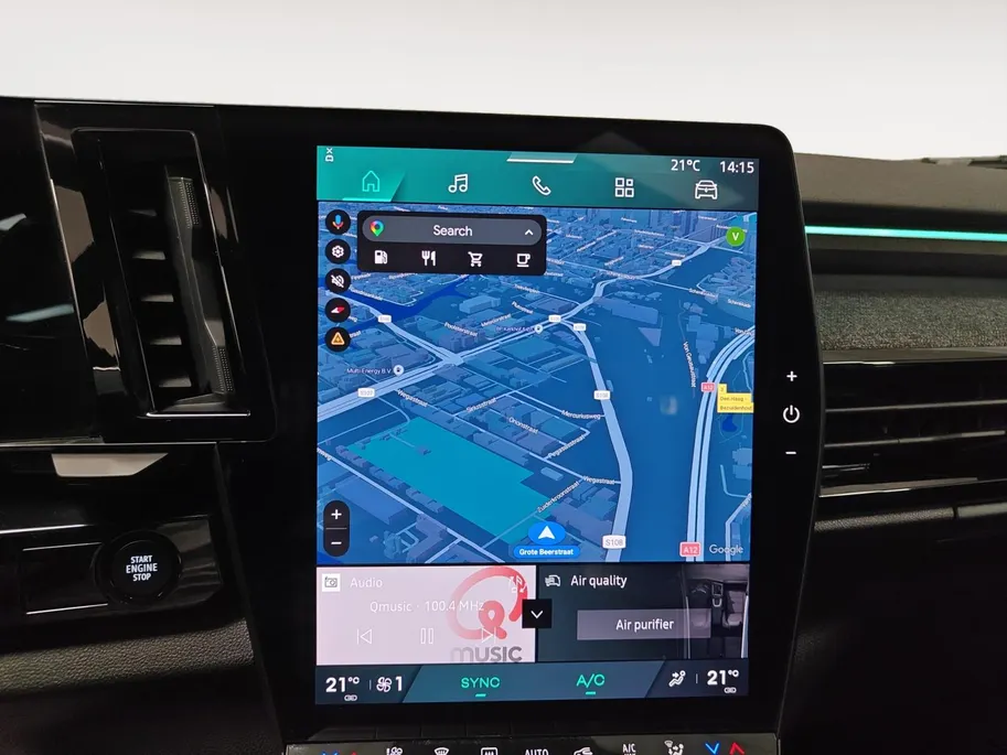 Renault Espace E-Tech full hybrid 200 techno 7p. AUTOMAAT NAVI AIRCO CAMERA CRUISE CONTROLE LM VELGEN APPLE CARPLAY ANDROID AUTO HOGE INSTAP 7 STOELEN ZEER MOOIE AUTO