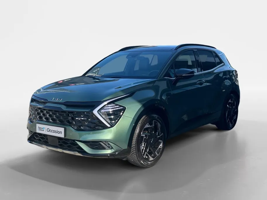 Kia Sportage 1.6 T-GDi MHEV GT-Line | 1510 kg trekgewicht | Glazen schuif-/kanteldak | Elektrisch verstelbare stoelen | Dodehoekassistentie | Stoel- en stuurverwarming | Achteruitrijcamera | Parkeersensoren voor- en achter | Apple/Android Carplay