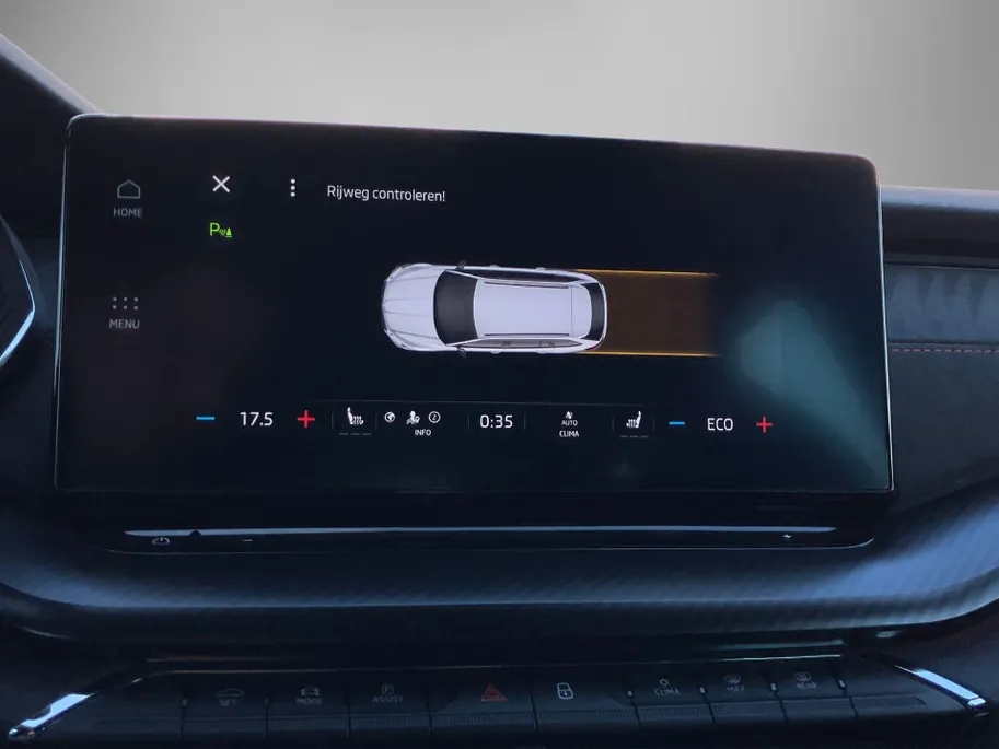 Škoda Octavia Combi 1.4TSI iV PHEV 180kW/245PK RS · Canton Audio · Navigatie · Apple/Android Car Play · Parkeersensoren