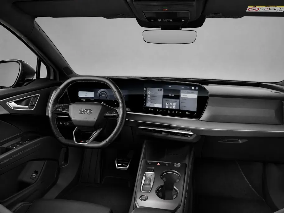 Audi Q4 Q4 S edition 204 PK · Trekhaak elek. wegklapbaar ·  Lendensteunen · Opberg- en bagageruimtepakket