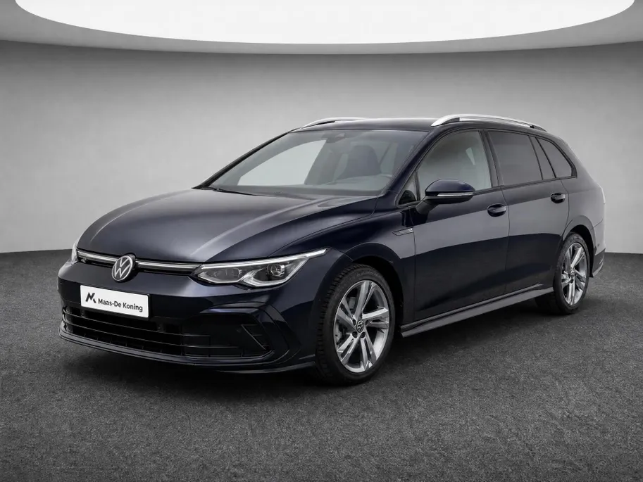 Volkswagen Golf Variant 1.5eTSI/130PK R-Line · Navigatie · Apple/Android Car Play · Camera + Parkeersensoren · Stoelverwarming ·  Garantie t/m 12-01-2028 of 100.000km