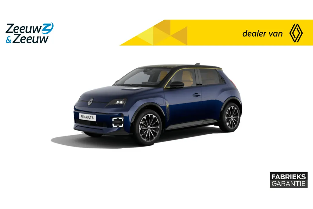 Renault 5 (Z&Z Renault Private Lease Actie v.a. € 531,-) Comfort Range Iconic cinq | Auto van het Jaar 2025 | Wij maken graag een Private Lease offerte op maat voor u!