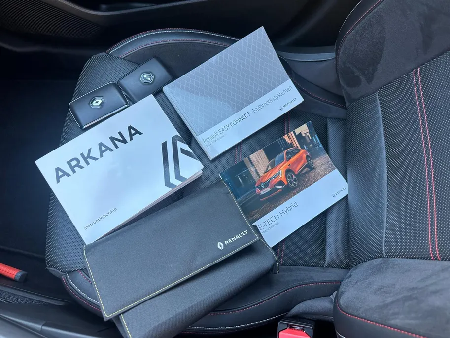 Renault Arkana 1.6 E-Tech Hybrid 145 R.S. Line | Automaat | Panoramadak | Memorystoelen | Lederen Bekleding | Stoel- & Stuurverwarming | Camera | 12 maanden BOVAG Garantie