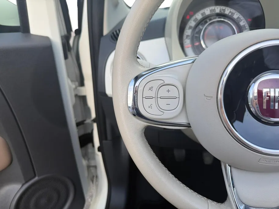 Fiat 500C 1.2 Lounge | Open Dak | Bluetooth | All Season Banden | Airco | Lederen Bekleding | LMV | 12 Maanden BOVAG Garantie