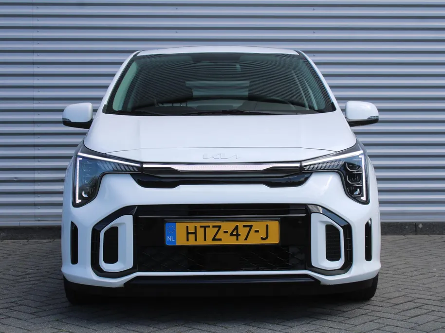 Kia Picanto 1.0 DPI GT-Line | Stuur-/stoelverwarming | Schuifdak | Camera | Dodehoek detectie | Telefoonlader | Clima | Navi | 16' LM | LED | Cruise |