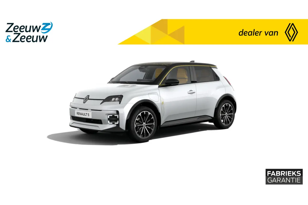 Renault 5 Iconic cinq Comfort Range 150 pk | NU met €1.800,- Zeeuw & Zeeuw voorraadkorting en met GRATIS 5 jaar fabrieksgarantie tot 160.000km  | V2G ready | Auto van het Jaar 2025 |