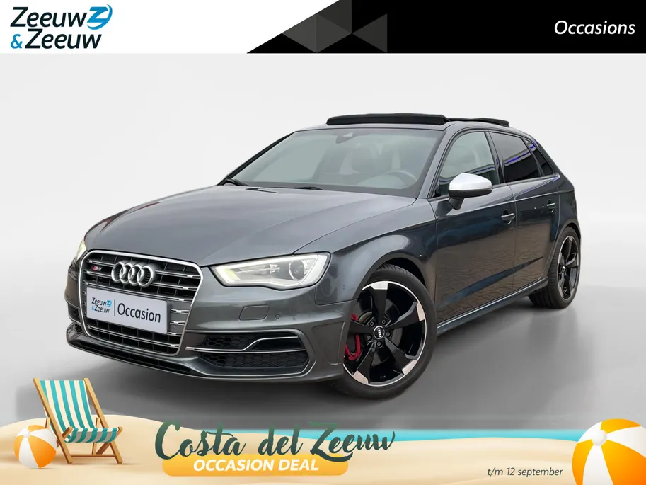 Audi S3 Sportback 2.0 TFSI quattro Pro Line Plus *Automaat*Navigatie*Schuif/Kanteldak*LED*LM.Velgen. IN ZEER NETTE STAAT!