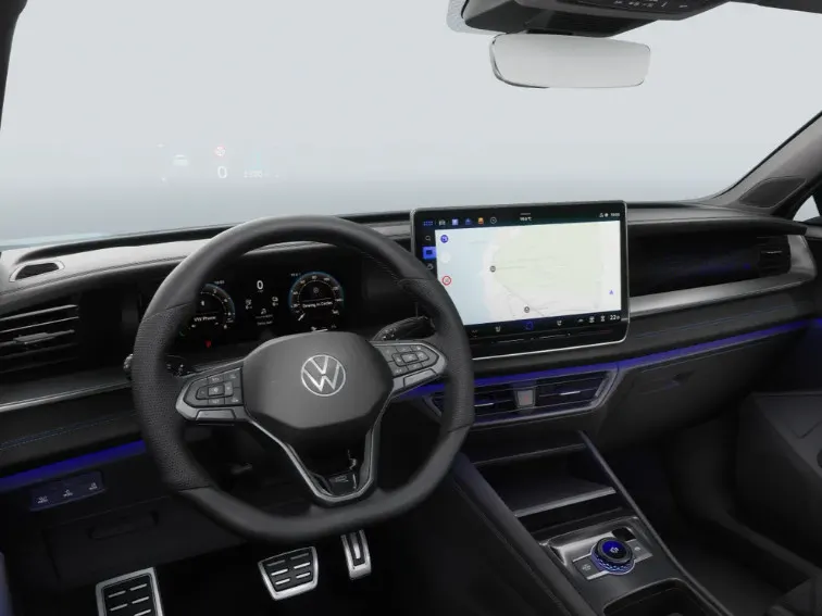 Volkswagen Tayron R-Line Edition 1.5 eHybrid 204 PK 6 versn. DSG · Black Style Pakket · Panoramaschuif-kanteldak · Trekhaak inklapbaar, met elektrische ontgrendeling, incl. aanhangermanoeuvreerhulp Trailer Assist ·