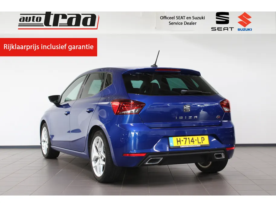 SEAT Ibiza 1.0 TSI FR Business Intense / Camera / Trekhaak afneembaar / Navi. / Full led / Apple Carplay /