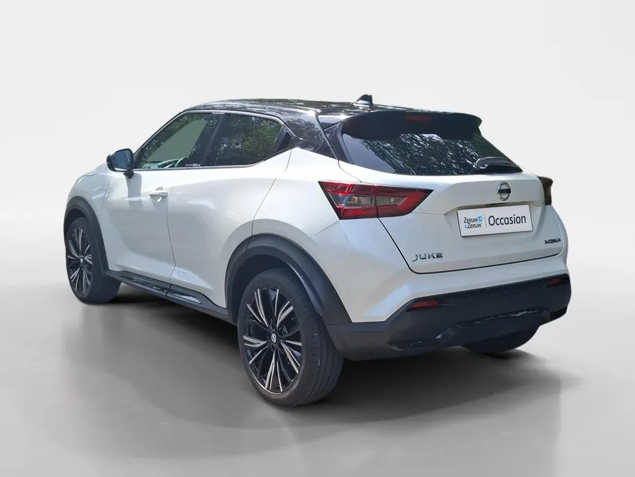 Nissan Juke 1.0 DIG-T N-Design | DEALER ONDERHOUDEN | AUTOMAAT | STOEL & VOORRUITVERWARMING | BOSE AUDIO | LEER | PRO-PILOT |