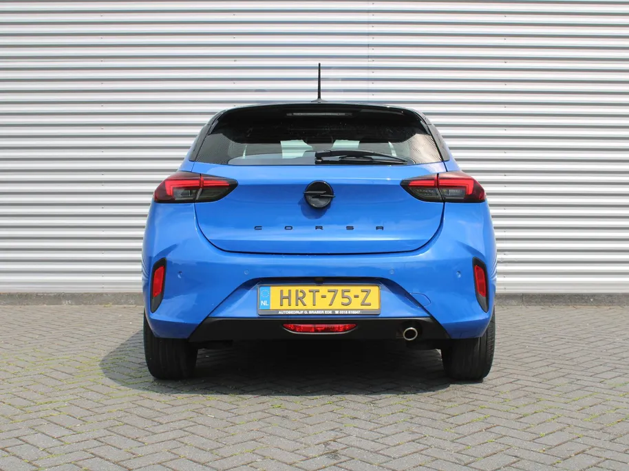 Opel Corsa 1.2 Turbo GS | Camera | Cruise | Parkeersensoren v+a | Dodehoeksensor | Apple Carplay/Android Auto | LED | 16' LM | Airco |