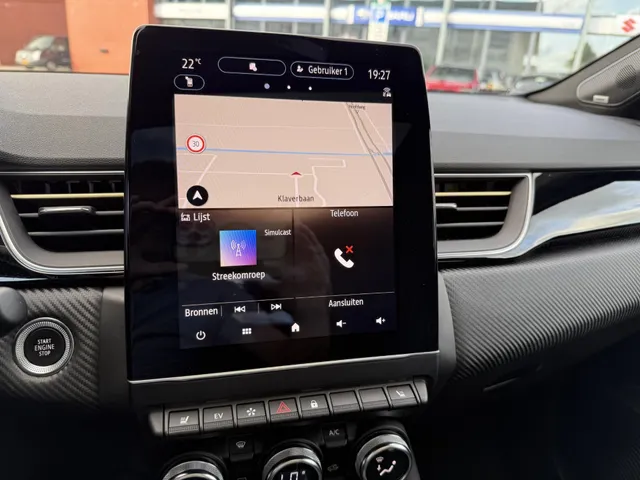 Renault Captur 1.6 E-Tech full hybrid 145 E-Tech engineered | NL Auto | Groot Navi scherm | Dode hoek detectie | LM 18 inch | Trekhaak | Luxe uitvoering