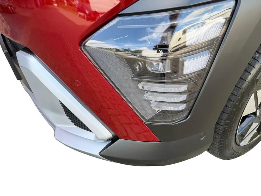 Hyundai Kona 1.6 GDI HEV Premium Sky | Lederen Bekleding| Stoelverwarming v+a| Schuif-kanteldak| Elekrtrisch verstelbare stoelen met geheugen| Dode hoeksensor| MOOIE AUTO