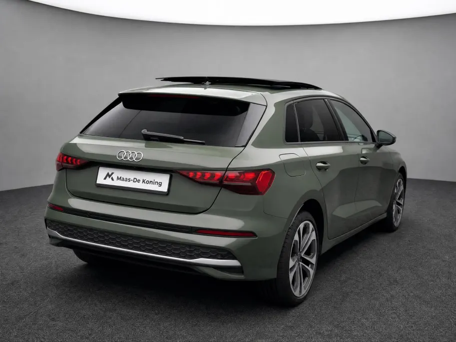 Audi A3 Sportback 40 TFSIe 204pk Advanced Edition · Panoramadak · Camera · Head-Up · Keyless · Sonos Audio · Stoelverwarming · 18'' Inch · Garantie t/m 06-10-2030 of 100.000km