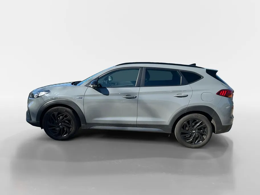 Hyundai Tucson 1.6 T-GDI N-Line AUTOMAAT, Super nette gave uitvoering, Zeer veel opties! NU RIJKLAARPRIJS incl. 1 JAAR GARANTIE!! Premiumpakket GRATIS!