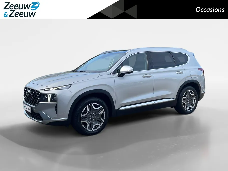 Hyundai Santa Fe 1.6 T-GDI PHEV Premium Sky 7p. | Schuif- kanteldak | Navi | Leder | Elek. stoelverstelling