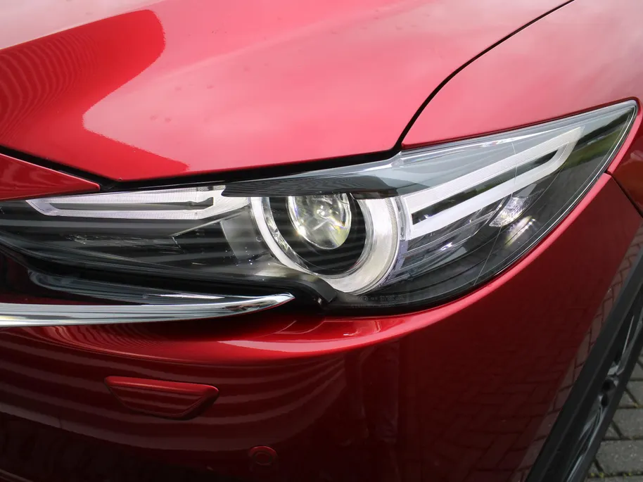 Mazda CX-5 2.5 SkyActiv-G 194 GT-M 4WD | Trekhaak | Stuur-/stoelverwarming | Leer | 19' LM | Navi | Schuifdak | Camera | HUD | LED | All season | 194 PK!! |
