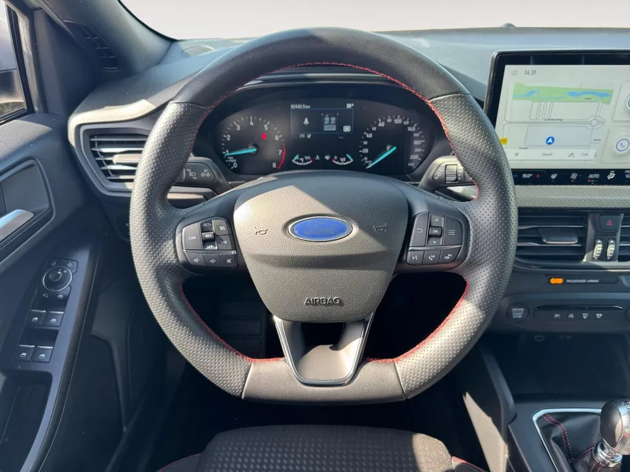 Ford Focus Wagon 1.0 EcoBoost Hybrid ST Line |Winter Pack| Full-LED koplampen| Geluidsisolerend glas| Sportonderstel|  12 maanden Bovag Garantie|