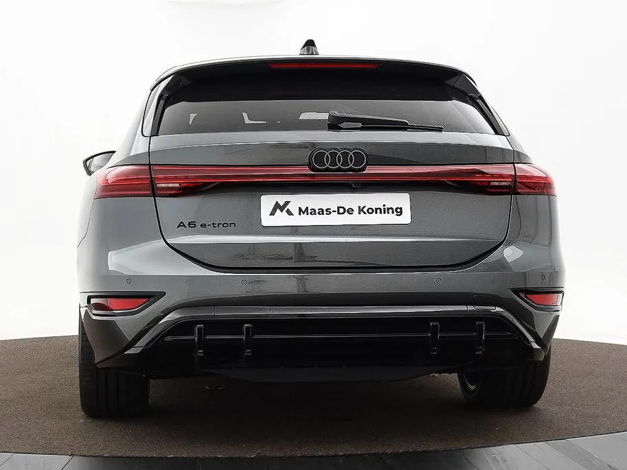 Audi A6 e-tron S edition 83 kWh 286 PK · Trekhaak elek. wegklapbaar · Zwarte lederen sportstoelen · Optiekpakket zwart