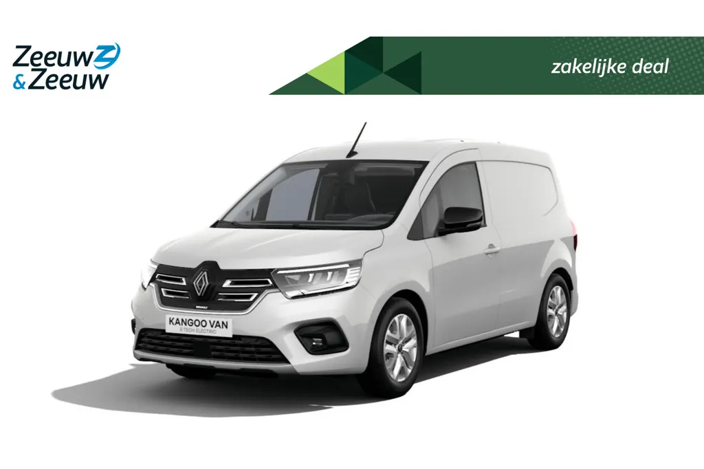 Renault Kangoo E-Tech Extra L1 44 kWh | Nu leverbaar met 12% Zeeuw & Zeeuw aktie korting ! |