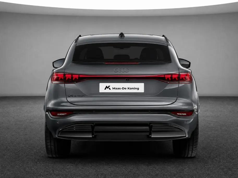 Audi Q6 e-tron Sportback S edition performance 100 kWh 306 PK · Adaptieve luchtvering · Tech pro · Glazen panoramadak