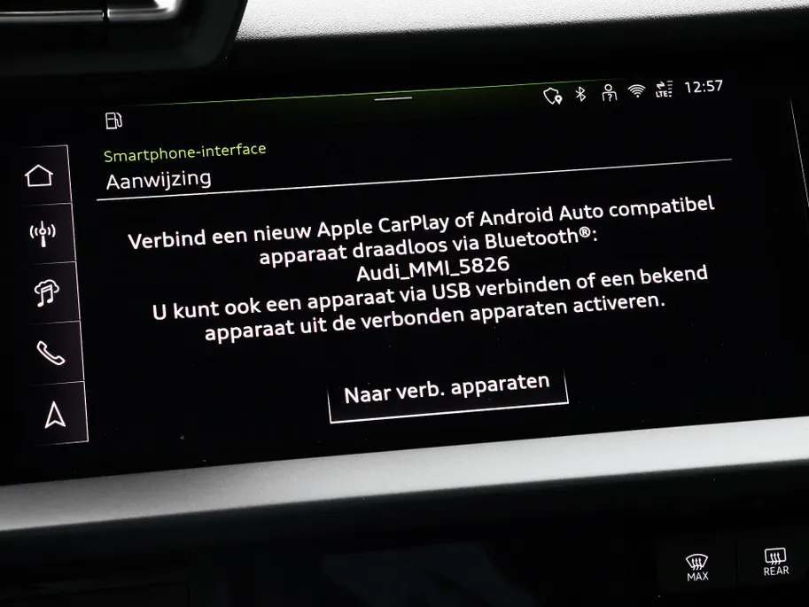 Audi A3 Sportback 40 TFSIe 204pk S-tronic S edition · Camera · Stoelverwarming · Apple/Android Car Play · Park Assist · Navigatie · 17'' Inch · Garantie t/m 27-07-2029 of 100.000km