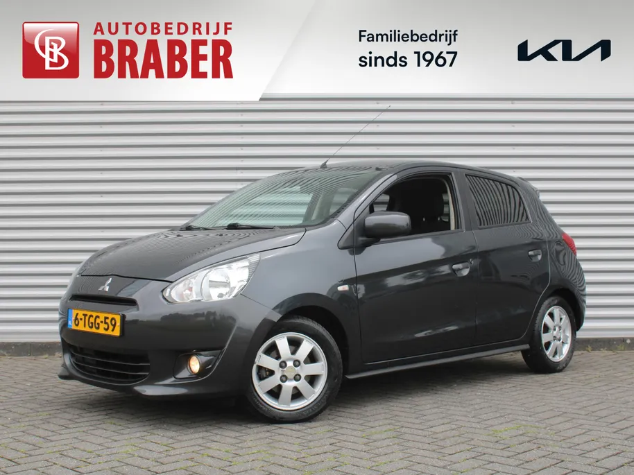Mitsubishi Space Star 1.0 Intense | Keyless entry | 14' LM | Cruise | Clima | Licht- & regensensor |