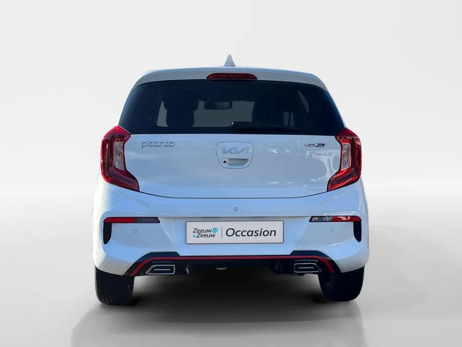 Kia Picanto 1.0 DPi GT-Line | Keyless entry | Climate control | Cruise control | LM-Velgen | Navigatie | Leren bekleding