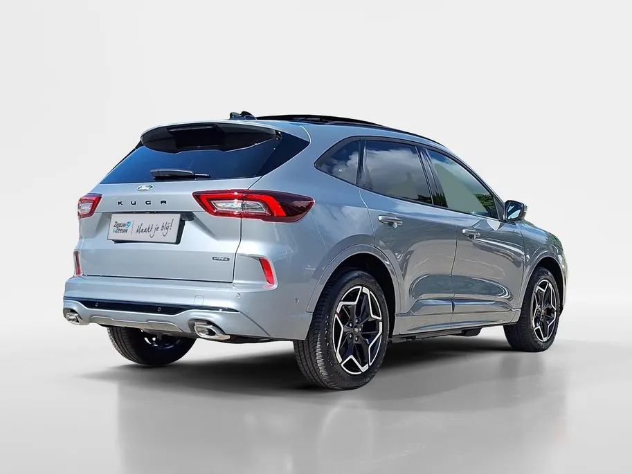 Ford Kuga 2.5 PHEV ST-Line X | Winterpack | Matrix Ledkoplampen | 19' Lichtmetaal | El. Trekhaak | Panoramadak | Adaptive cruisecontrol | 360Camera | Apple Carplay&Android Auto | El. Achterklep | El. verst. voorstoelen | Nieuw te bestellen |
