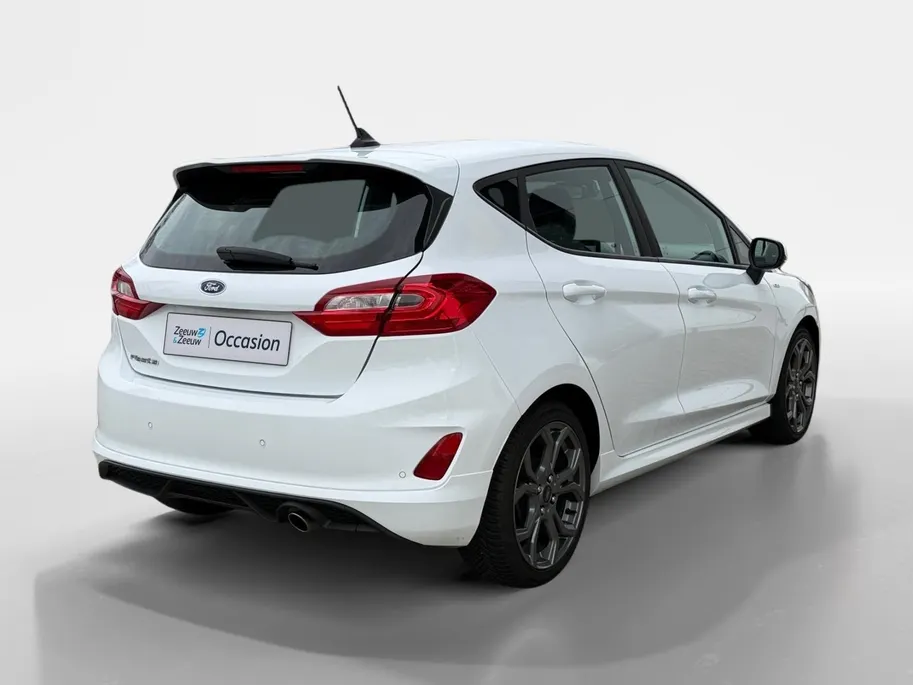 Ford Fiesta 95PK EcoBoost ST-Line | Keyless | Lichtmetalen Velgen | Climate Control | Apple CarPlay/Android Auto | LED Dagrijverlichting | Cruise Control | Armsteun | Elektrische Ramen & Spiegels |