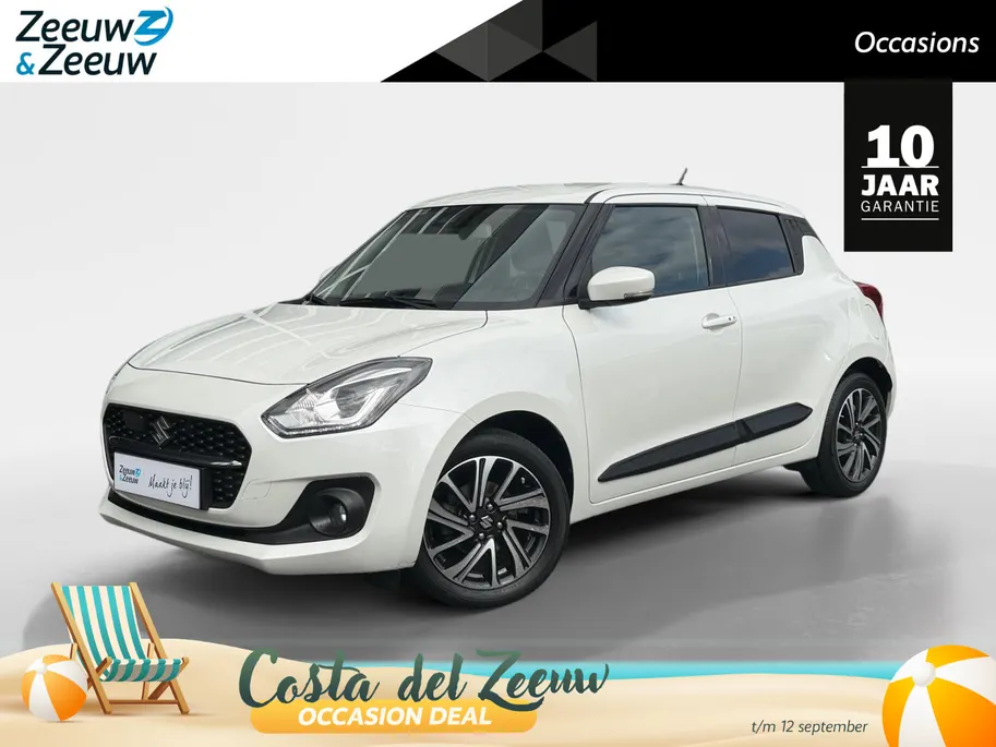 Suzuki Swift 1.2 Style Smart Hybrid | Adapt Cruise Control / Climate Control | Stoelverwarming | Camera | Navigatie |
