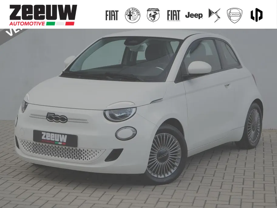 Fiat 500e Icon 42KWH | Carplay | Cruise | Clima | BTW | 16' VERKOCHT