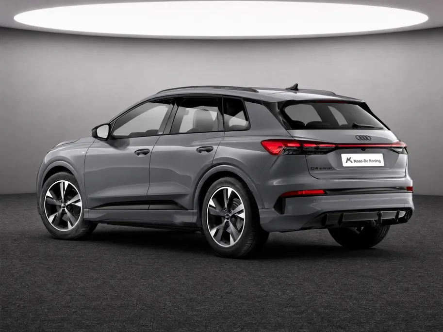 Audi Q4 Q4 S edition 204 PK · Trekhaak elek. wegklapbaar ·  Lendensteunen · Opberg- en bagageruimtepakket