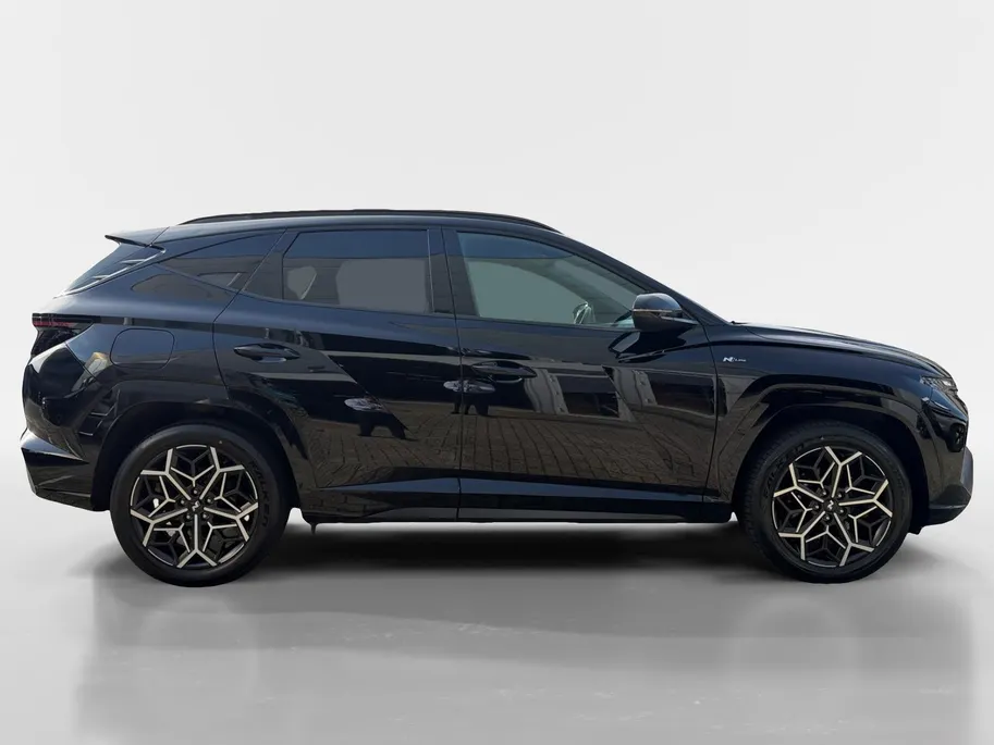 Hyundai Tucson 1.6 T-GDI PHEV N Line 4WD 265PK | 66km WLTP elektrisch | Navigatie | Apple Carplay & Android Auto | Adaptive cruise control | Parkeersensoren rondom | 360 camera | Stoelverwarming & koeling voor |