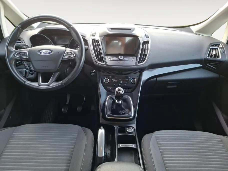 Ford C-MAX 1.0 Titanium | Camera | El. Achterklep | Climate Control | Navigatie | Apple Carplay&Android Auto | 17' Lichtmetaal | Dealer onderhouden! |