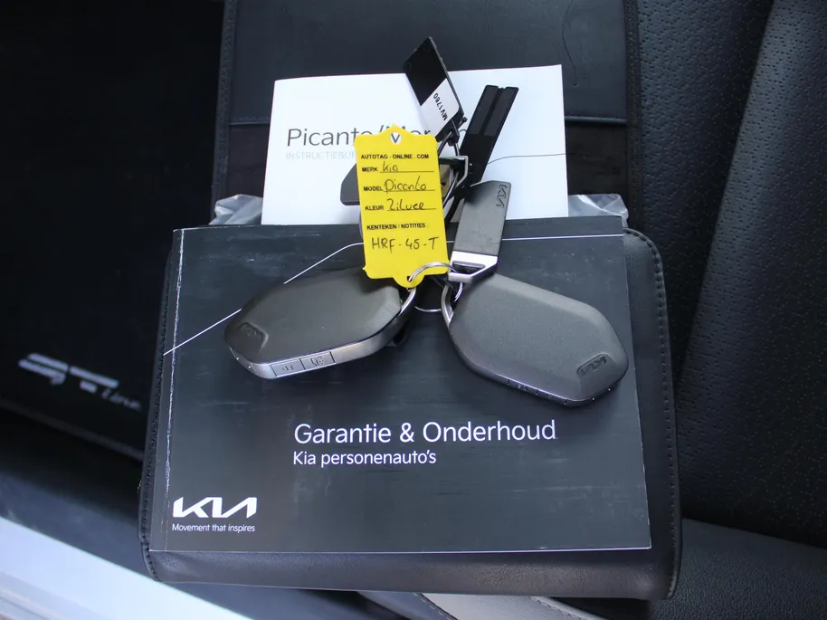 Kia Picanto 1.0 DPI GT-Line | Stuur-/stoelverwarming | Schuifdak | Camera | Dodehoek detectie | Draadloze telefoonlader | Clima | Navi | 16" LM | Cruise |
