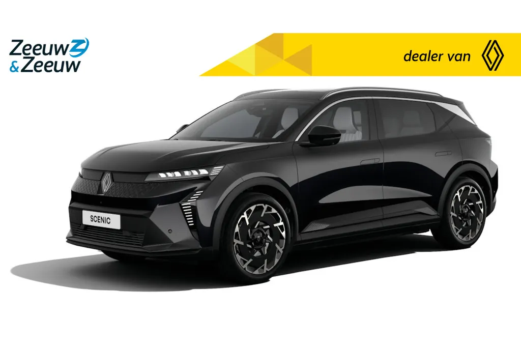Renault Scénic E-Tech EV89 Long Range Iconic Nu te bestellen | de vernieuwde Scenic met 642KM actieradius | Bestel uw nieuwe Scenic met € 1.000,- Zeeuw en Zeeuw actiekorting! |