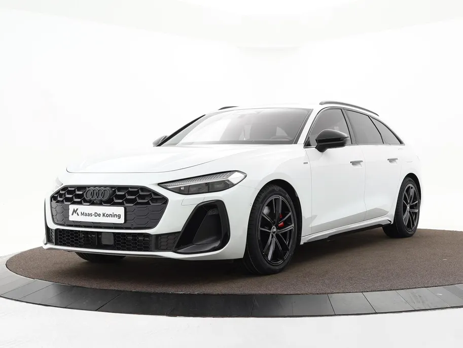 Audi A5 Avant 2.0 367pk S-tronic e-hybrid quattro S edition · 360 Camera · Wegklapbare Trekhaak · Bang & Olufsen Audio · Bijrijder Display · Zwart Optiek · 19'' Inch · Garantie t/m 26-07-2030 of 100.000
