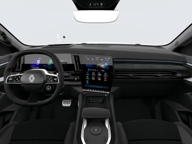 Renault Espace esprit Alpine | Elektronisch geregelde airconditioning | ISOFIX-bevestigingssysteem voor kinderzitjes buitenste zitplaatsen achter | Renault Handsfree Card voor openen, sluiten en starten zonder sleutel