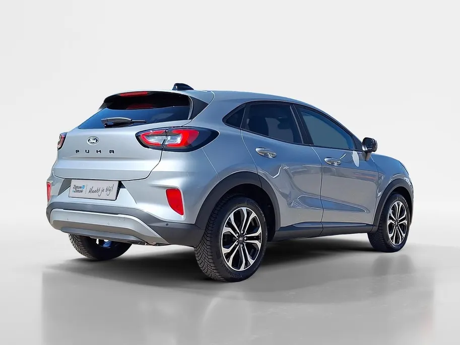 Ford Puma 1.0 EcoBoost Hybrid Titanium Automaat | NL-Auto | 1e Eigenaar | Driver Assistance Pack inc Blue Cruise voorbereiding | Winter Pack | Camera | Adaptive Cruisecontrol | Dodehoekdetectie | 17' Lichtmetaal |