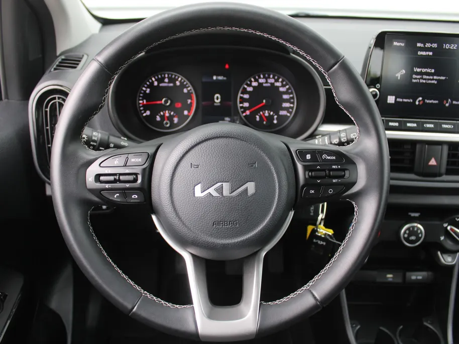 Kia Picanto 1.0 DPi DynamicLine | Camera | Airco | 14' LM | Cruise | Android Auto/Apple Carplay | Dealeronderhouden | 1e eigenaar |
